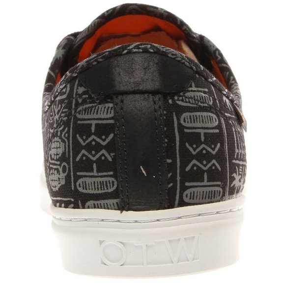 Vans Mens Black White Ludlow Tribes Shoes Size 11.5 us VN-0OKY8VR - Picture 2 of 2